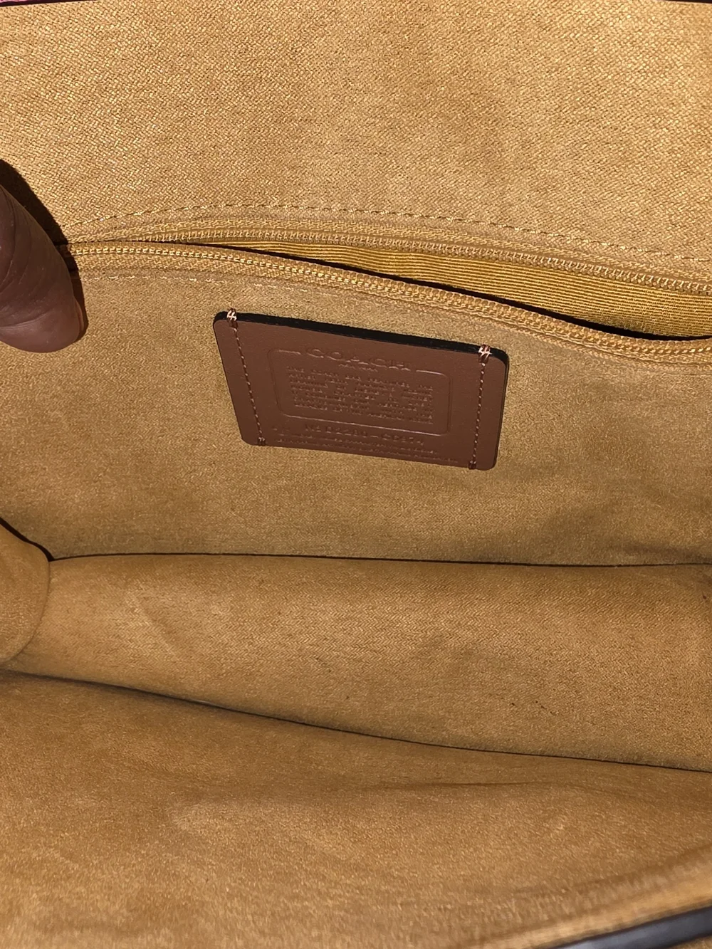Coach disney leather